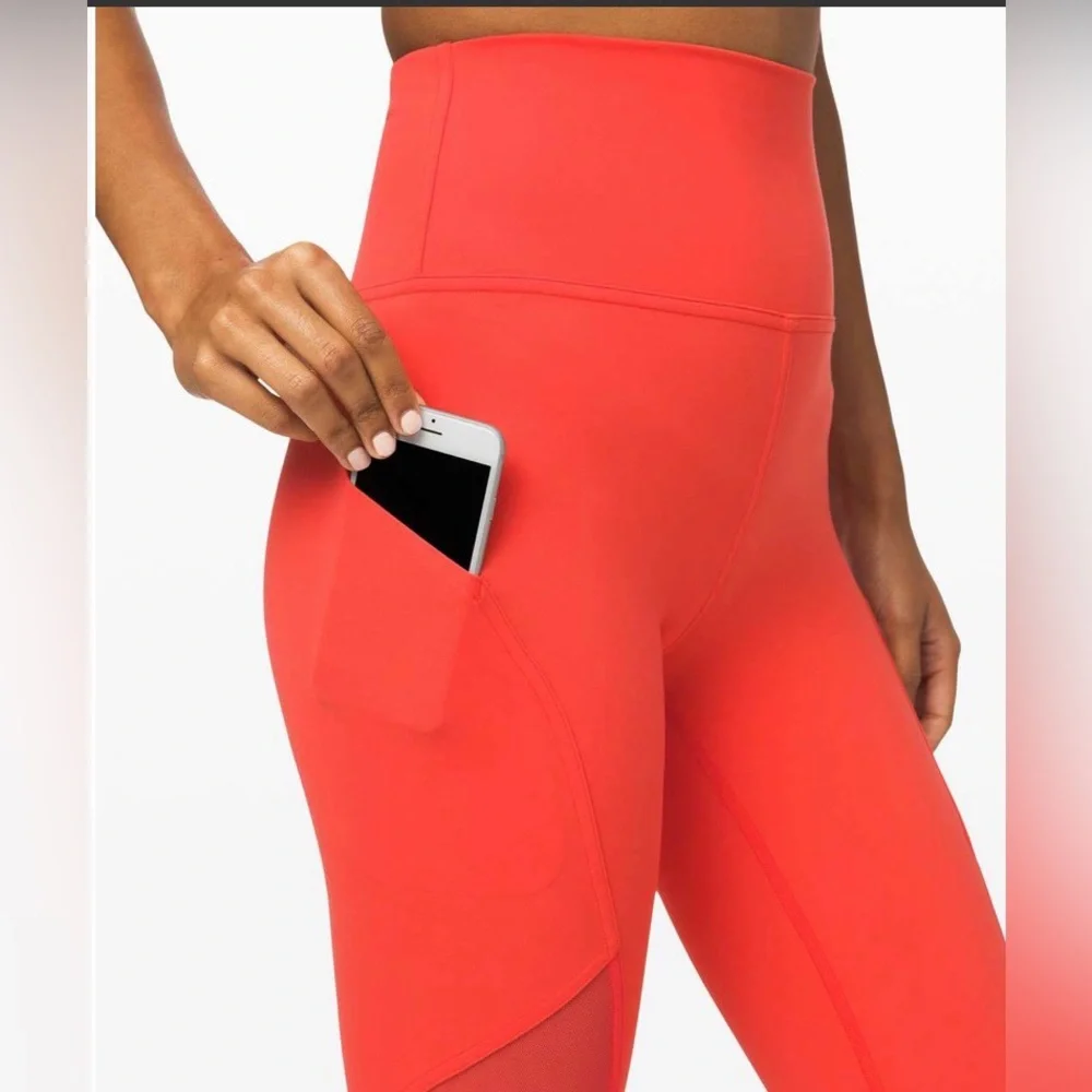 Lululemon Mastered Motion High-Rise Tight 28” Thermal Red - Picture 14 of 16
